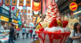 korean dessert and ice cream