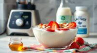 lactose free dairy options
