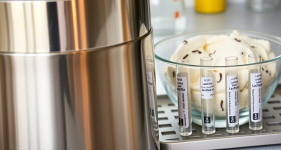 lactose free ice cream production