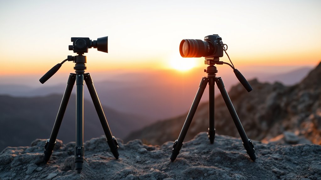 lightweight stable adjustable tripod