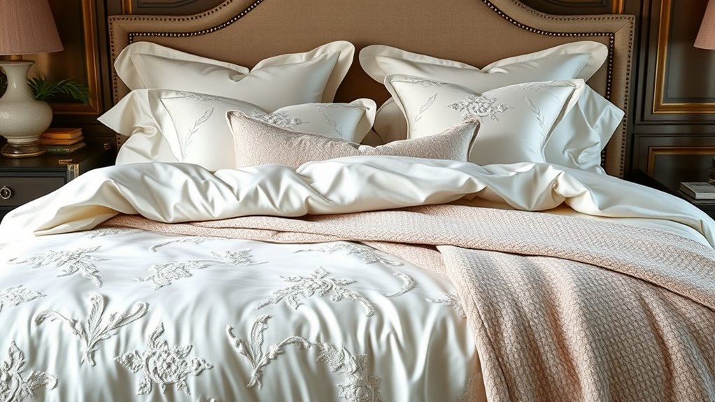 luxury bedding for better sleep