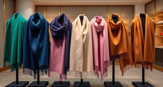 luxury cashmere scarf collection