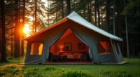 luxury durable camping tents