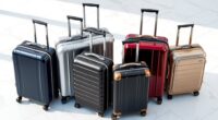 luxury durable travel luggage