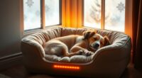 luxury heated pet beds