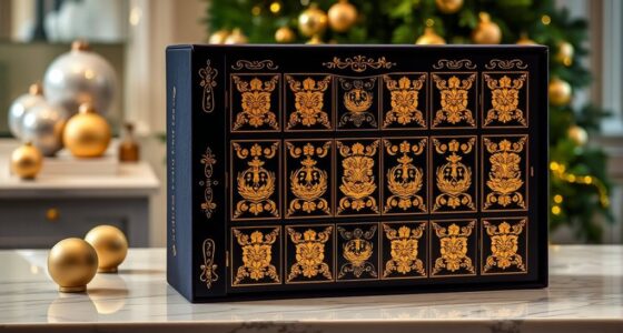 luxury holiday beauty countdown