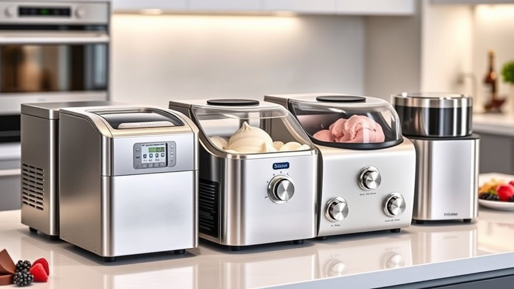 luxury home ice cream makers