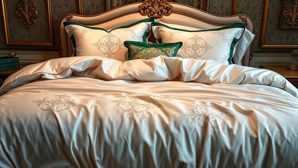 luxury king size bedding options