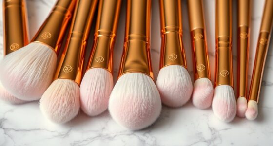 luxury makeup brush collection