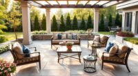 luxury outdoor patio furniture