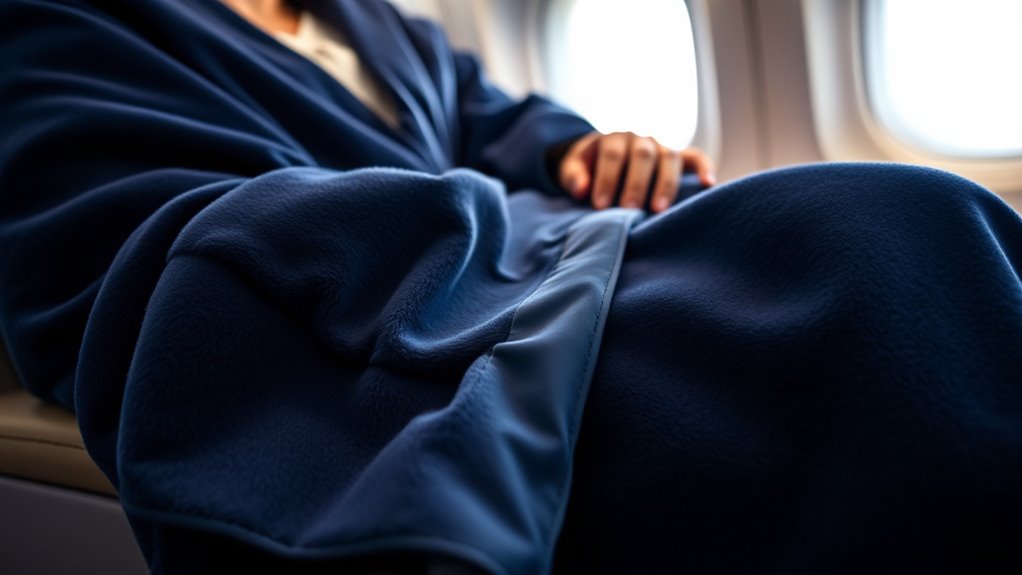 luxury travel blanket selection