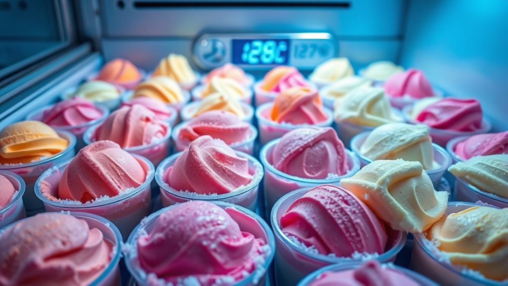 maintain consistent freezing conditions