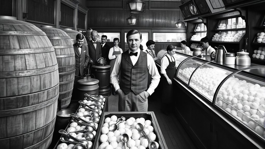 mass production revolutionized ice cream