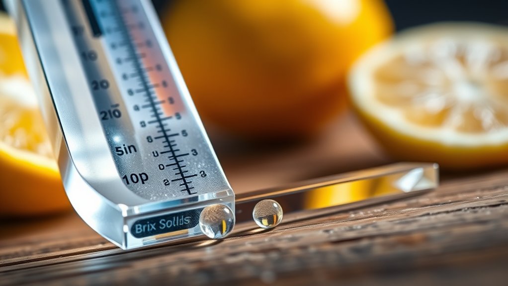 measuring solids and sugar