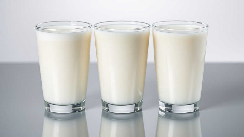 milk fat percentage determines flavor