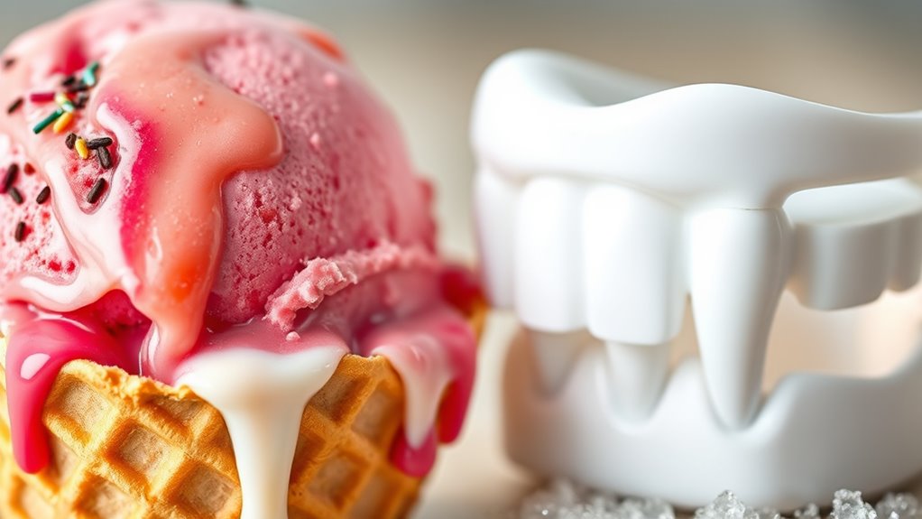 moderate ice cream consumption