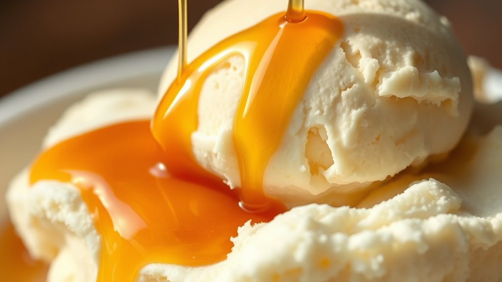 natural sweeteners enhance ice cream