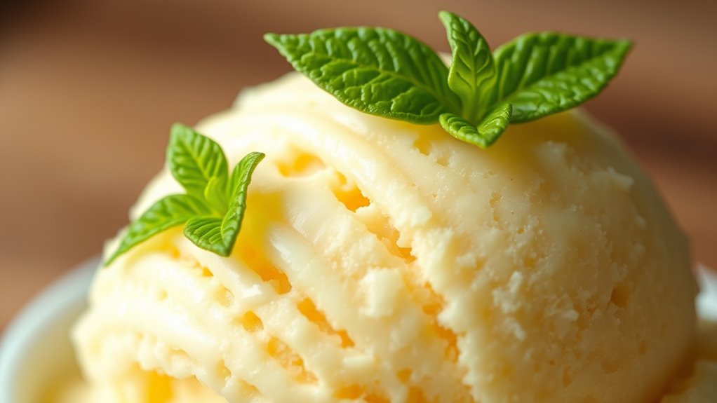 natural sweeteners in ice cream