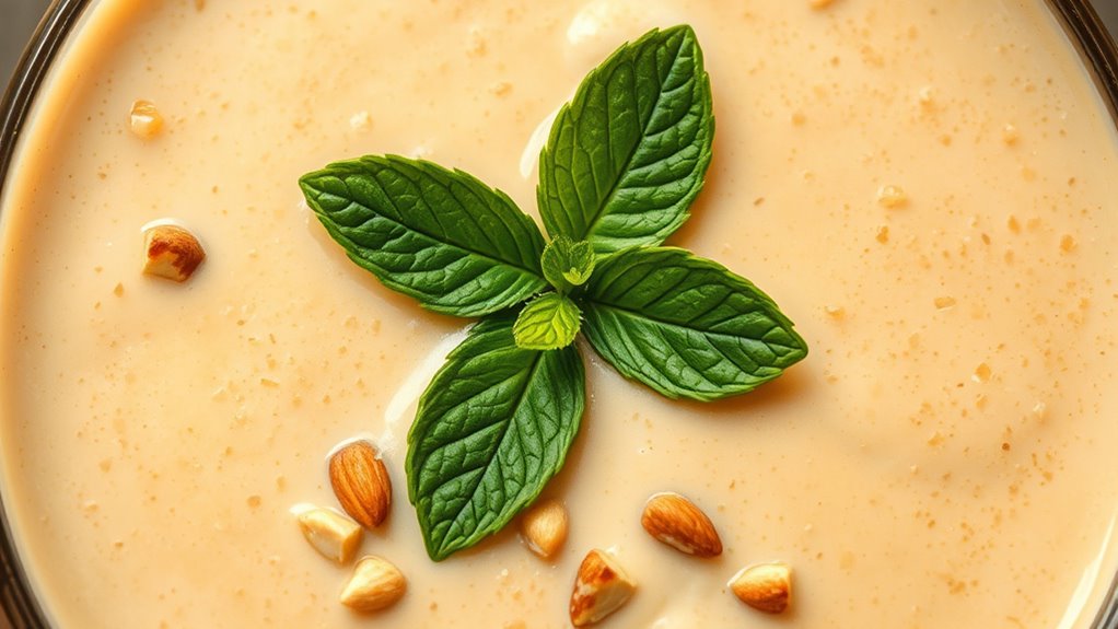 nut based creamy textures