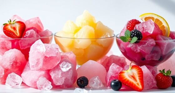 origins of fruit frozen desserts
