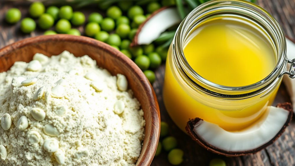 plant based proteins sustainable fats