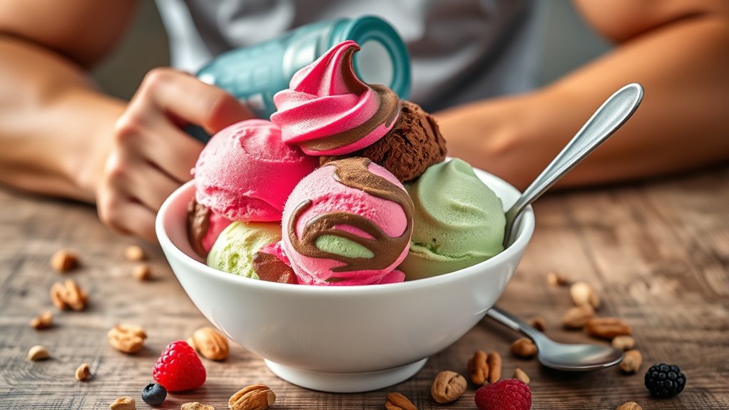 post workout frozen treat