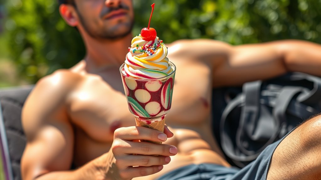 post workout ice cream choices