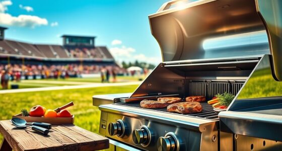 premium tailgate grill selection