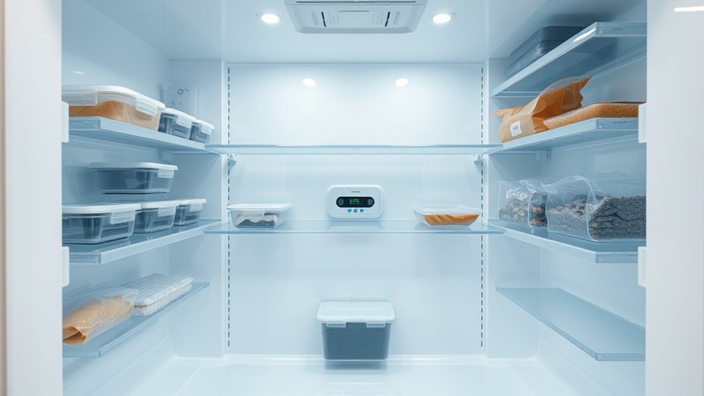 prevent freezer odors