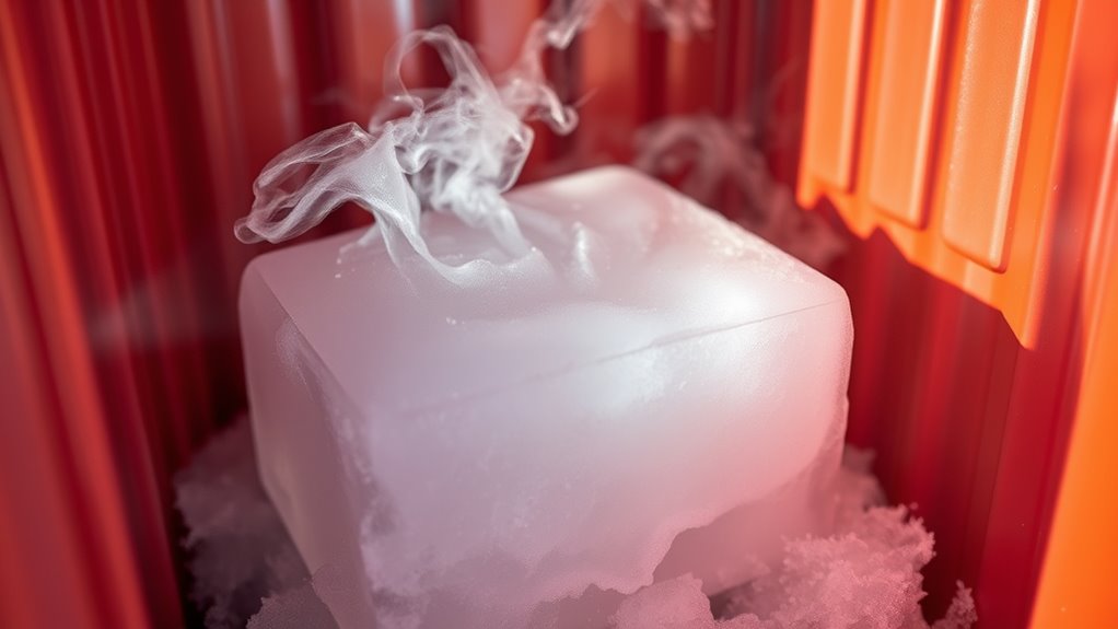 properly pack and ship ice