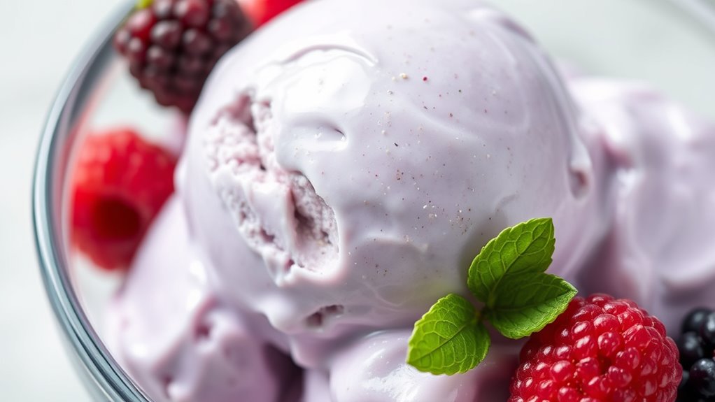 protein enhanced flavorful frozen treat