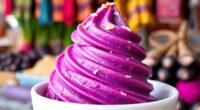 purple filipino ube ice cream