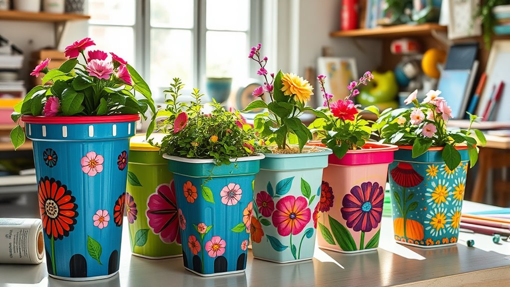 reuse ice cream containers creatively