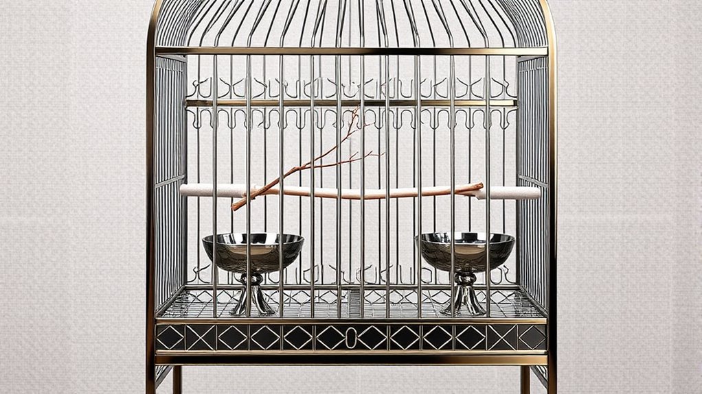 safe spacious easy maintenance cage