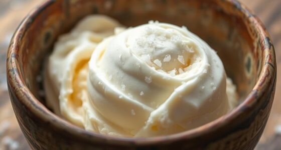 salt amplifies ice cream flavor