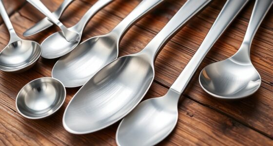 scoop shapes materials sizes