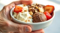 senior friendly ice cream nutrition