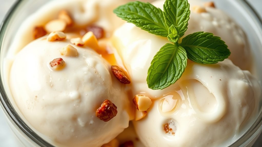 sweetening ice cream naturally