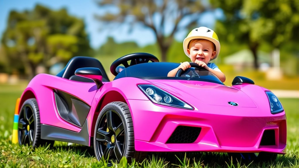 toddler ride on safety features