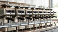 top built in grinder espresso machines