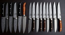 top carbon steel damascus knives