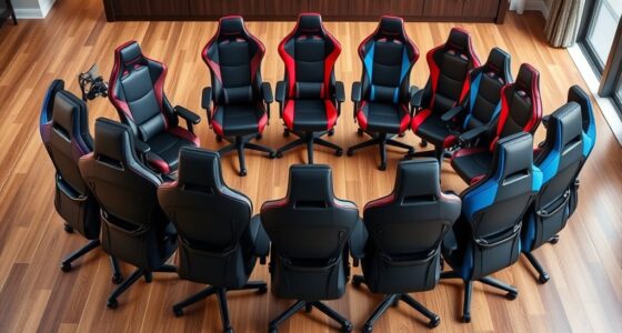 top lumbar support gaming chairs