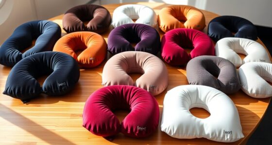 top luxury travel neck pillows