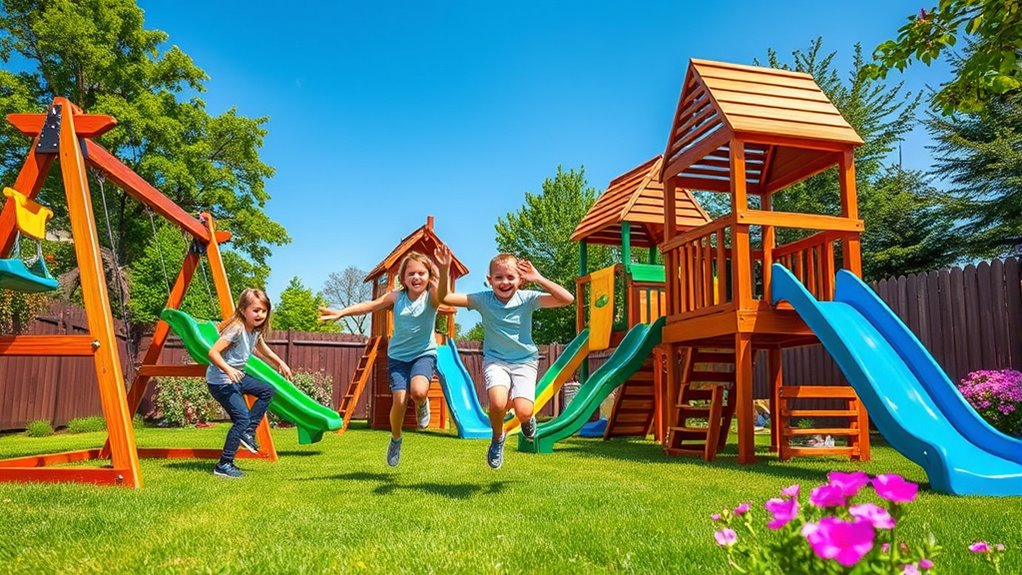 top outdoor play sets