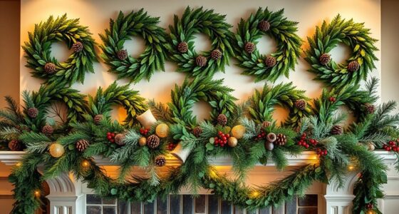 top wreaths garland sets