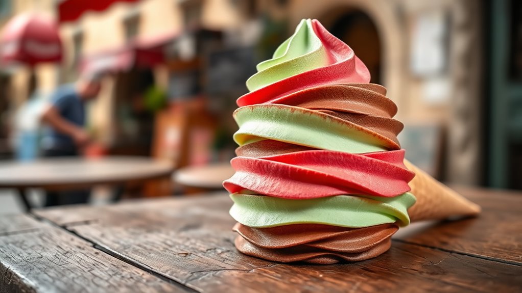 volcanic soil enhances gelato