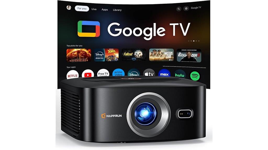 4k wi fi smart projector