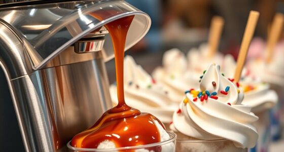 best heated sundae topping dispensers