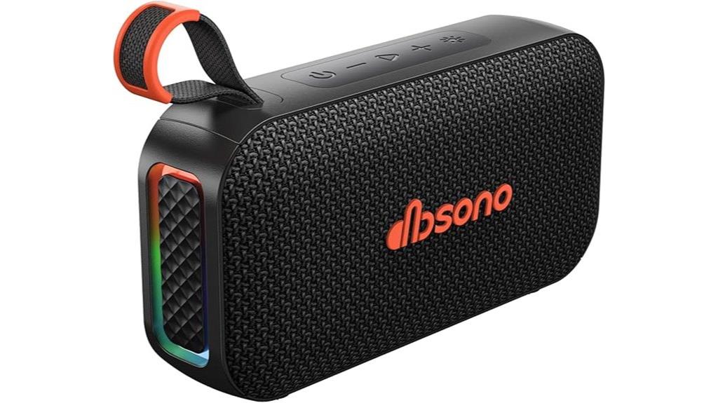 bluetooth speaker with lights
