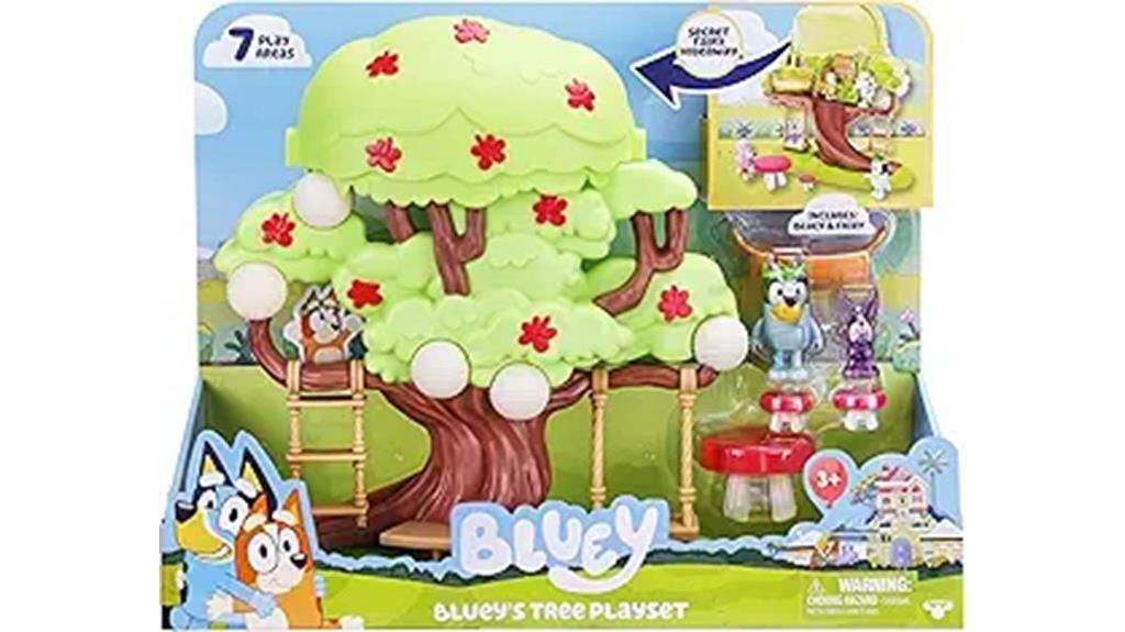 bluey themed playset